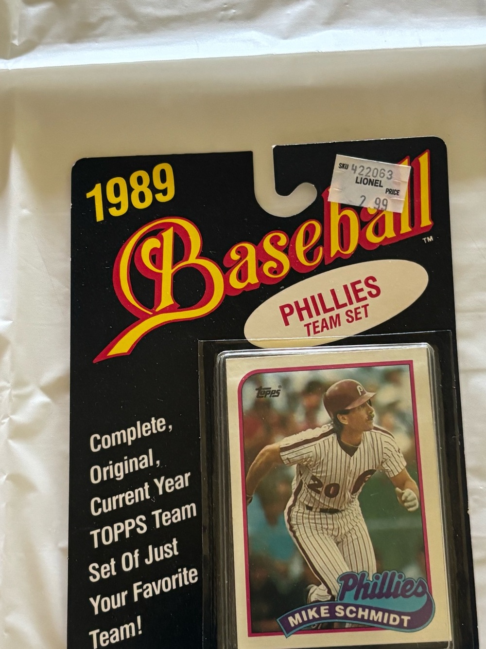 Topps Phillies Team set.